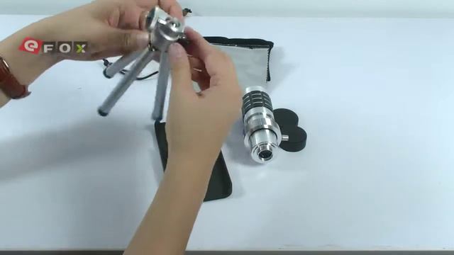 Detachable 12X Telephoto Lens Set for iPhone 4 Kamera Fernaufnahme Linse und Stativ смотреть онлайн