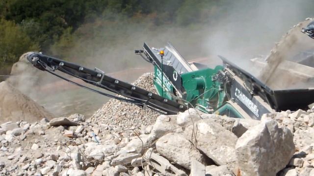 Измельчитель бетона, древесины, железобетона KROKODILE от KOMPLET (ЧАСТЬ 2) смотреть онлайн