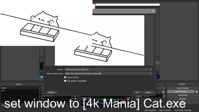 [Tutorial] How to get Bongo cat cam for Osu!mania or Quaver смотреть онлайн