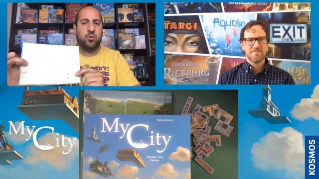 My City & KOSMOS Games @GenConVideo Online 2020 8/1 11am (EST) смотреть онлайн