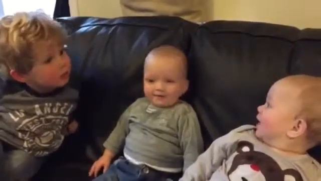 Best Babies Laughing Video Прикольное видео, дети смеются, ржут и хохочут! #57