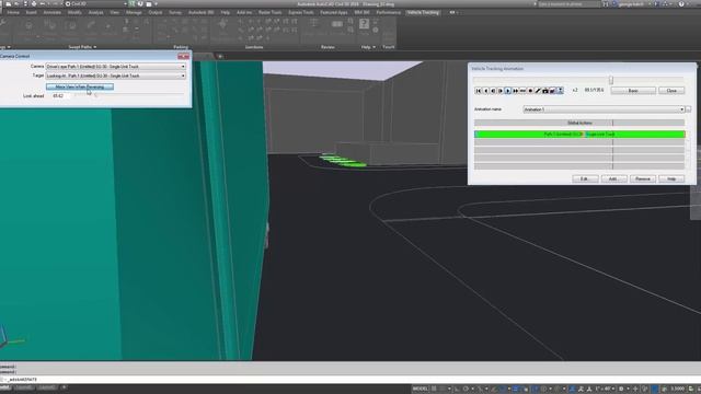 Autodesk Vehicle Tracking - Swept Path Analysis смотреть онлайн