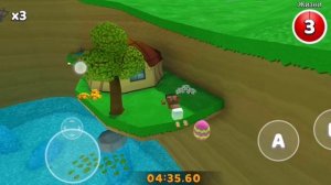 супер мишка Super Bear Adventure. миссия охота за яйцами в черепашьей деревне.