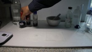 Подготовка реактивов для измерения общей жесткости воды