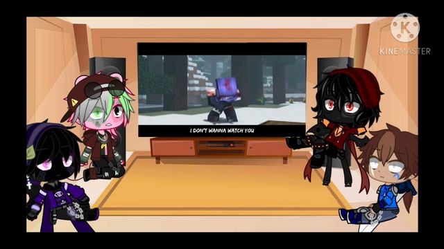 Monster School React To Falling||GACHA CLUB||MINECRAFT||PART 11 смотреть онлайн