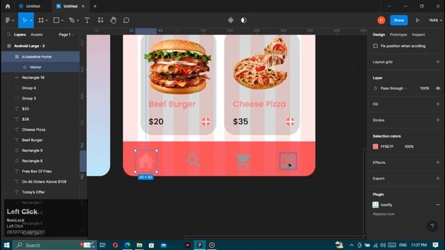 Food Ordering Mobile app | Ui Ux Design | Figma Tatorials смотреть онлайн
