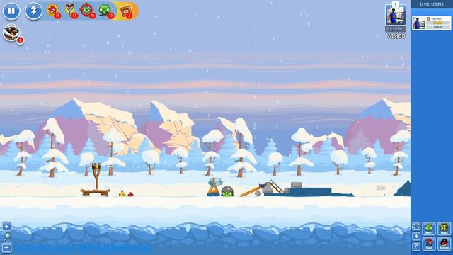 Angry Birds Friends - Winter Tournament HD Week 30 Level 1 Walkthrough Highscore Week 30 Level 1 смотреть онлайн