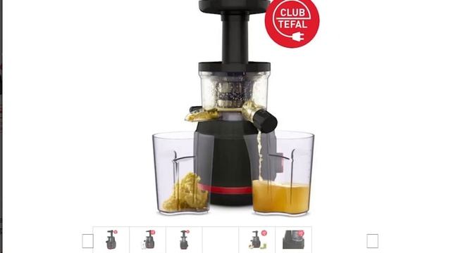 Storcător de fructe și legume Tefal ZC150838 Juiceo, 150 W, Presare la rece ???? 520 lei смотреть онлайн