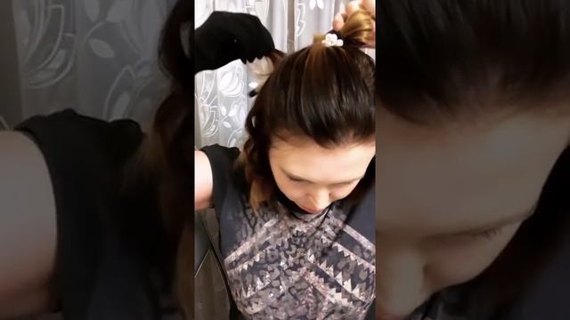 Бьюти-девичник. День 8-ой. Локоны на короткие волосы смотреть онлайн