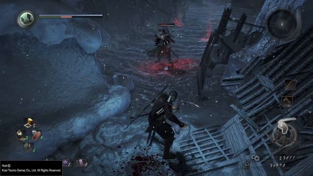 Nioh - Смертельное комбо кусаригама смотреть онлайн