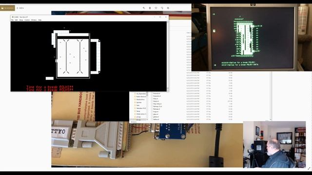 STB464 - VT100 Emulator - Part 3 - Testing on my Altair 8800 смотреть онлайн