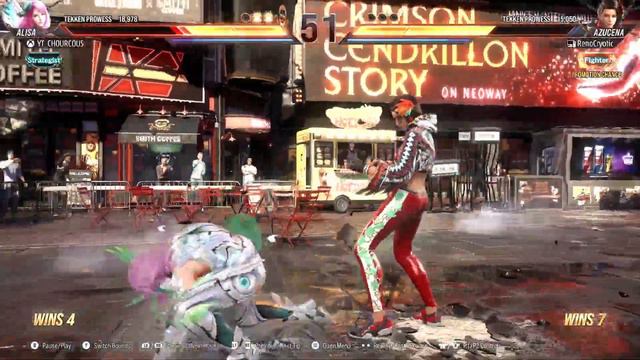 STILL AT ROOKIE STATUS WITH ALISA😤 TEKKEN 8 RANKED GAMEPLAY смотреть онлайн