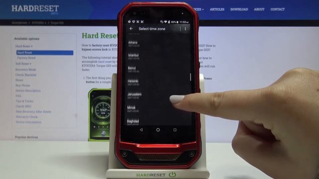 How to Set Date & Time in KYOCERA Torque G03 – Manually Change Time Format смотреть онлайн