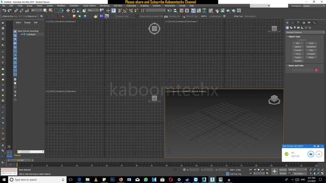 360° Image Render In 3DsMax V-Ray Render engine Tutorial смотреть онлайн