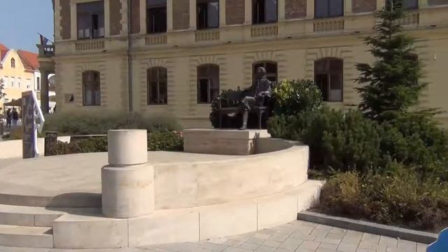 Венгрия. Город Кестхей.  Центральная площадь города