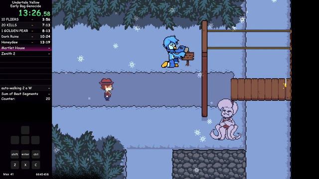 UNDERTALE YELLOW GENOCIDE IN 26 MINUTES? YESYESYES смотреть онлайн