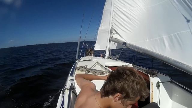 Яхта Ассоль по Рыбинскому водохранилищу