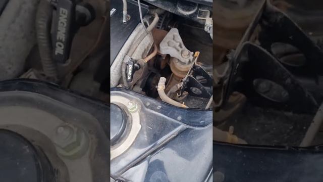 Toyota MR2 MK3 2005 Alternator belt change. смотреть онлайн