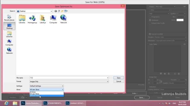 Slice Tool - Photoshop Complete Course : Part 9 смотреть онлайн