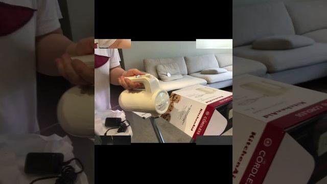 Kitchen Aid cordless hand mixer Unbox/Review смотреть онлайн
