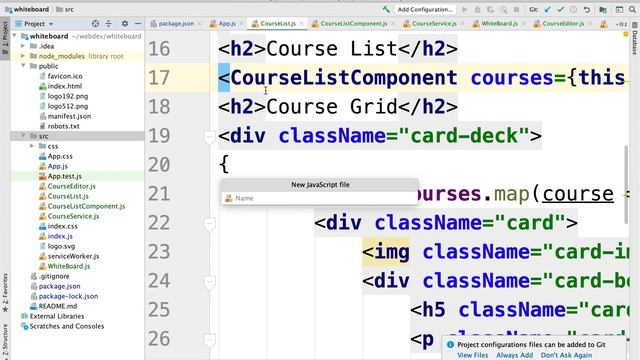 110 Building reusable React components - CourseListComponent and CourseGridComponent смотреть онлайн