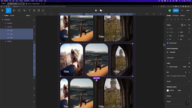 Figma Carousel Animation in 8 Minutes смотреть онлайн