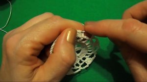СКАТЕРТЬ ИЗ НЕБОЛЬШИХ КРУГЛЫХ МОТИВОВ КРЮЧКОМ