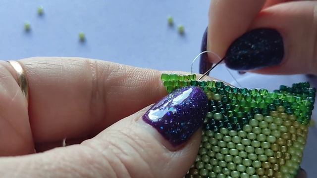 Кирпичное плетение ? " ЛЯГУШКА'. Часть 3/6. смотреть онлайн