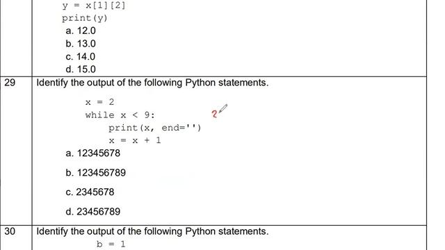 (part 6)Computer Science Python CBSE SAMPLE PAPER Term 1 || Q26 to Q30 смотреть онлайн