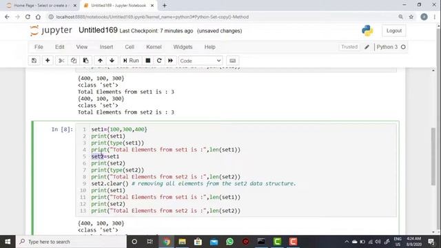 164 Python Set copy Method смотреть онлайн