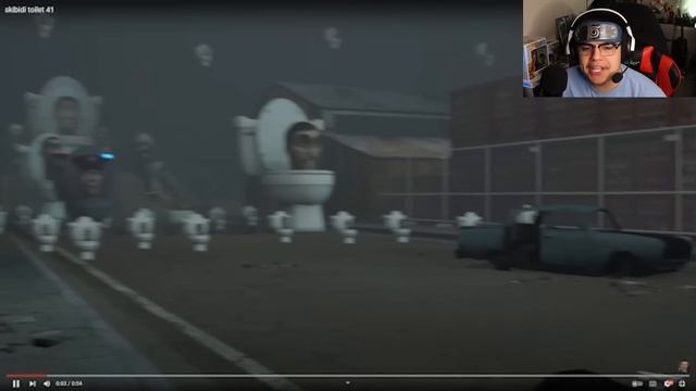 THE TV TITAN CAME TO SAVE US!! Reacting To Skibidi Toilet смотреть онлайн