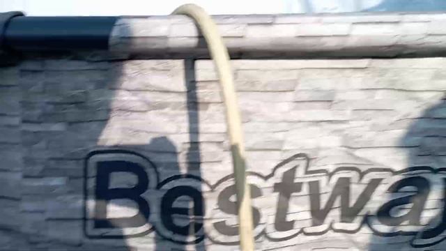 Наш новый каркасный бассейн Bestway смотреть онлайн
