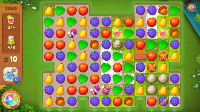 GARDENSCAPES Gameplay - Level 2050 (iOS, Android) смотреть онлайн