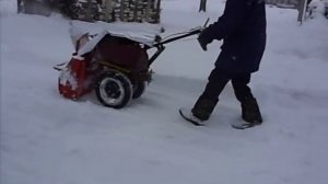 Снегоуборщик Мегаладон на мотоблоке Каскад