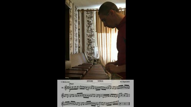 Ксилофон - Работа над Этюдом - И. Беркович. Темп - 80 (18.03.2023) смотреть онлайн