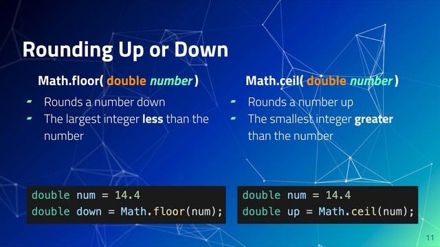 Intro to Java - 1.7 | Math Methods and Casting смотреть онлайн