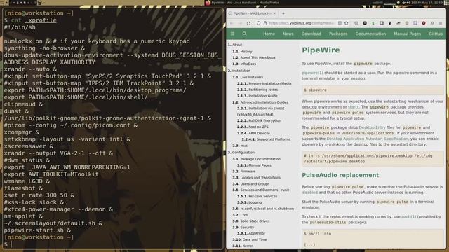 Ecco come ho fixato Pipewire sotto Void Linux смотреть онлайн