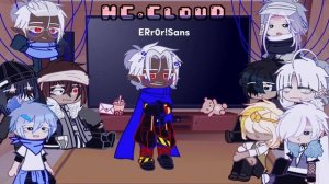 Depressive AU react to Original AUs || Depressive Sans AU || Song: An Unaware Drunk.