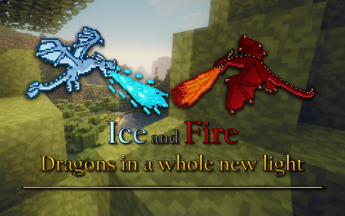 туториал как вырастить огненного и ледяного дракона из мода ice and fire #minecraft смотреть онлайн