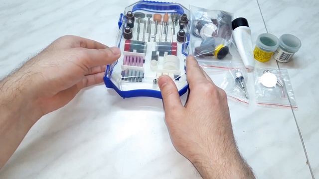 Бормашинка (гравер) + набор комплектующих. Обзор и тест смотреть онлайн