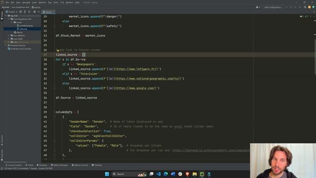 Dash Ag Grid - Icons, Dropdowns, and Links смотреть онлайн