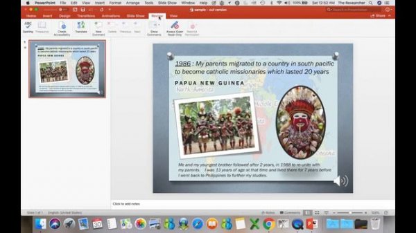 How to Convert a Powerpoint Slideshow with the audio portion using Quicktime Player
