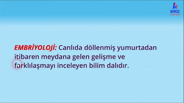 Biriz Hafıza TYT Biyoloji - Hafıza Teknikleri ve Animasyonlarla Biyolojinin Bazı Alt Bilim Dalları смотреть онлайн