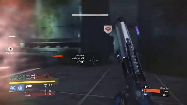 Destiny skirmish ownage (Warlock gameplay) смотреть онлайн