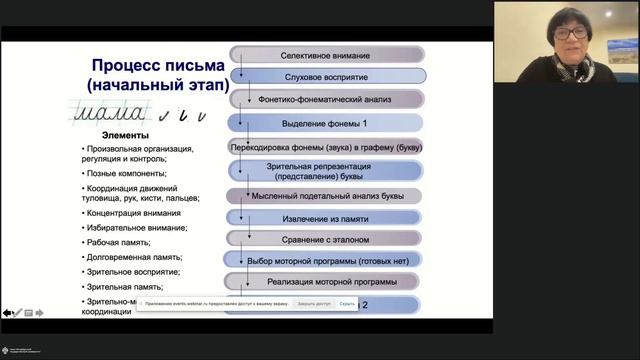 Когнитивные основы обучения первоначальному письму. Безруких М.М. смотреть онлайн