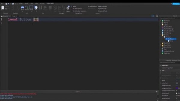 How to make a click a button to spawn a part | Roblox Studio 2020