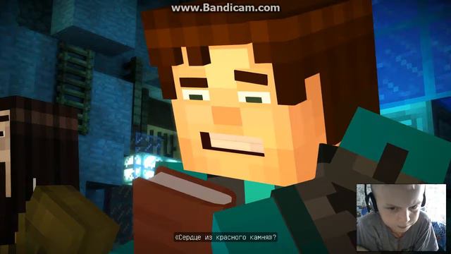 Minecraft Story Mode EP 7 часть 6 прохожение лаборотория Харпер смотреть онлайн