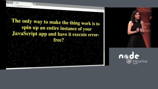 JavaScript Will Let Your Site Work Without JavaScript - Sarah Saltrick Meyer, Rent the Runway смотреть онлайн
