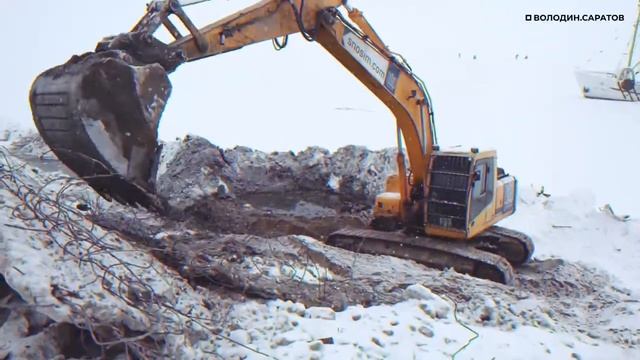 В Саратове продолжается строительство новой набережной смотреть онлайн