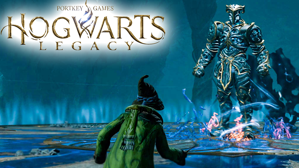 Hogwarts Legacy #10 ☛ Первое испытание и первый босс ✌